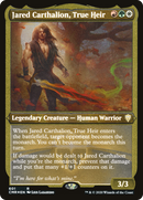 Jared Carthalion, True Heir (CMR-601) [Commander Legends] Etched Foil