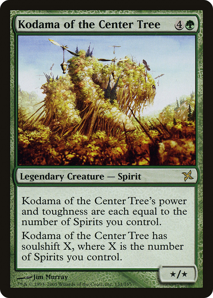 Kodama of the Center Tree (BOK-131) [Betrayers of Kamigawa] Foil