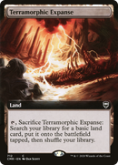 Terramorphic Expanse (CMR-712) [Commander Legends]: (Extended Art)