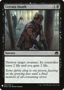 Certain Death (LIST-EMN-84) [The List]