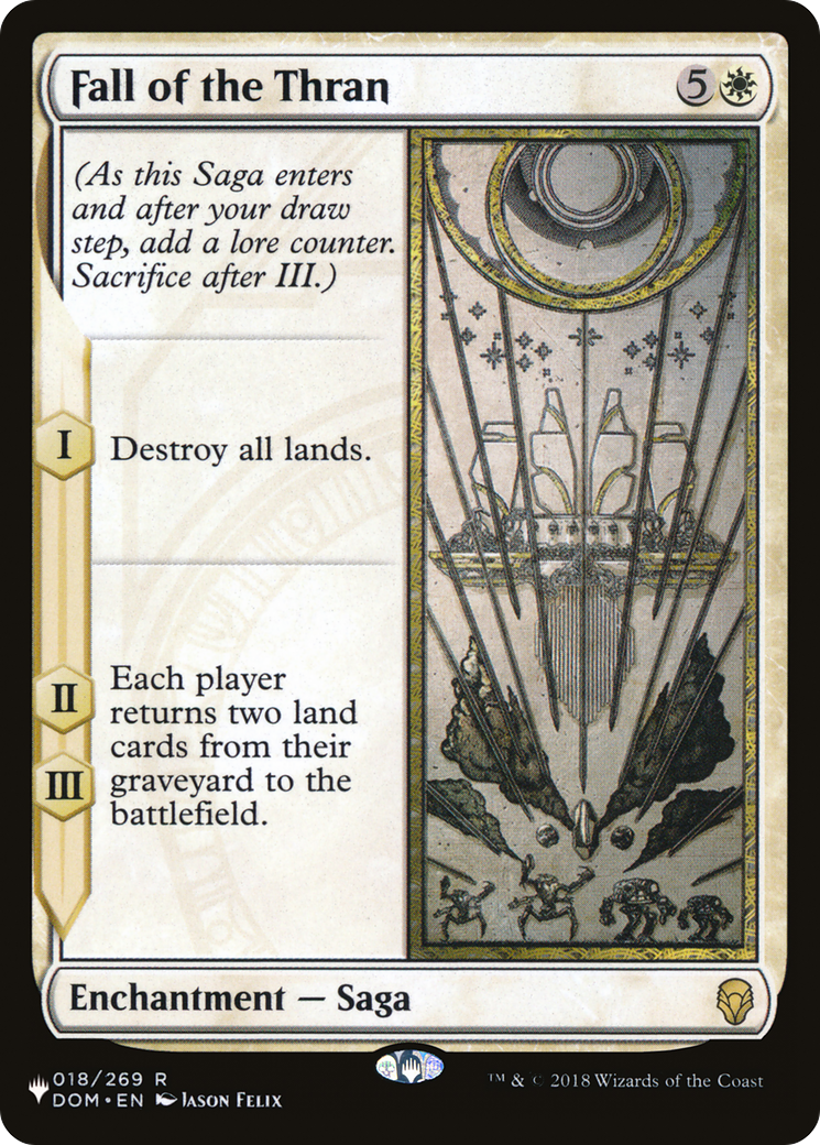Fall of the Thran (LIST-DOM-18) [The List]