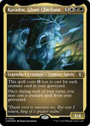 Karador, Ghost Chieftain (CMM-581) [Commander Masters] Etched Foil