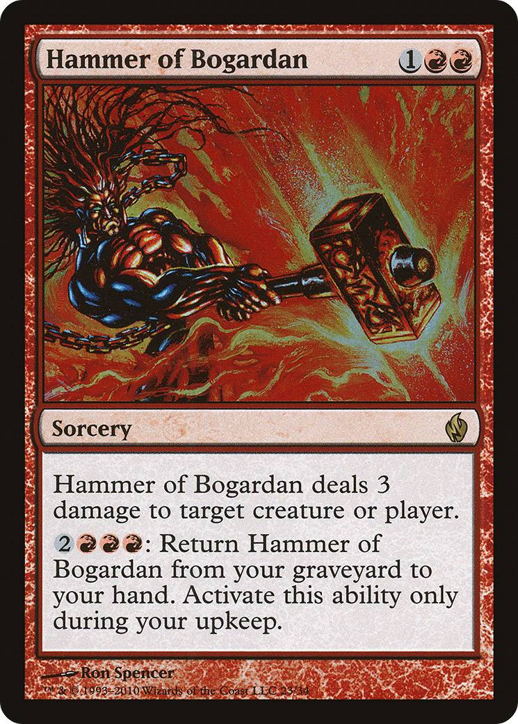Hammer of Bogardan (PD2-023) [Premium Deck Series: Fire and Lightning] Foil
