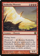 Kuldotha Phoenix (SOM-095) [Scars of Mirrodin] Foil