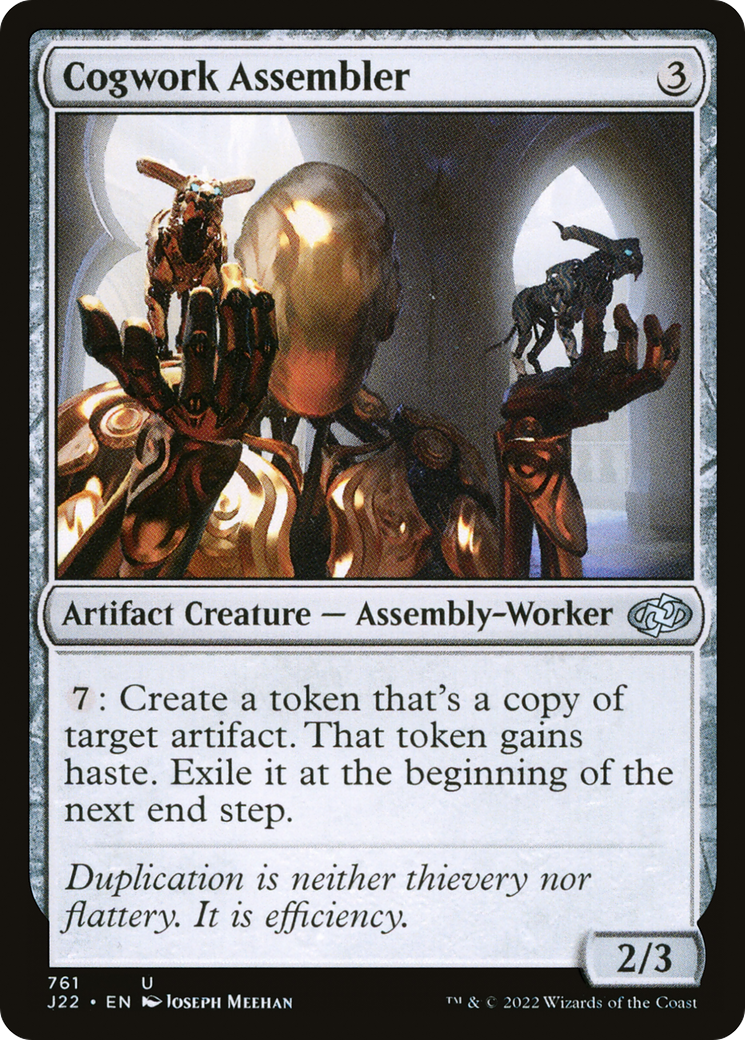 Cogwork Assembler (J22-761) [Jumpstart 2022]
