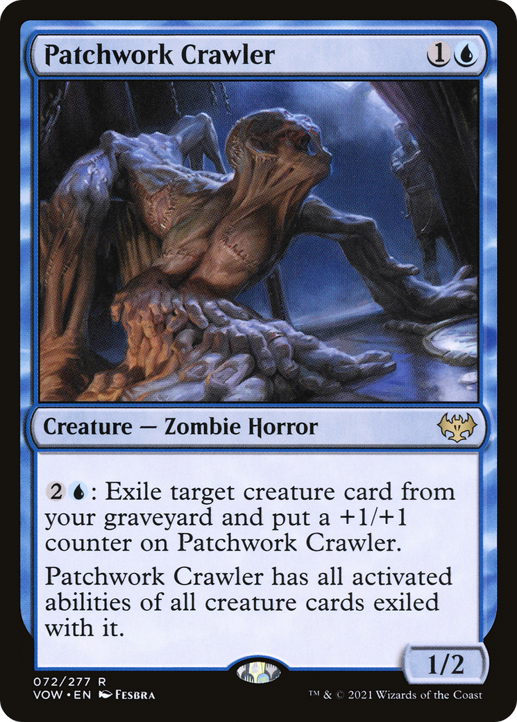 Patchwork Crawler (VOW-072) [Innistrad: Crimson Vow]