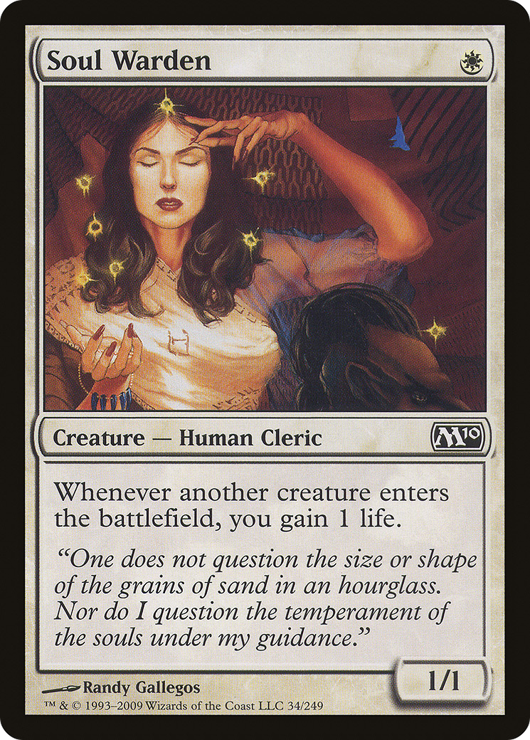 Soul Warden (M10-034) [Magic 2010] Foil