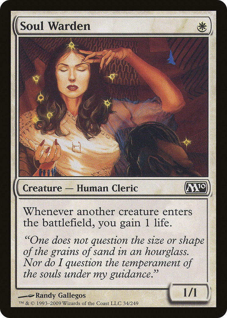 Soul Warden (M10-034) [Magic 2010]
