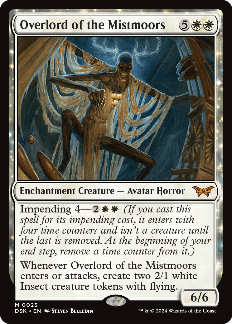 Overlord of the Mistmoors (DSK-023) [Duskmourn: House of Horror]