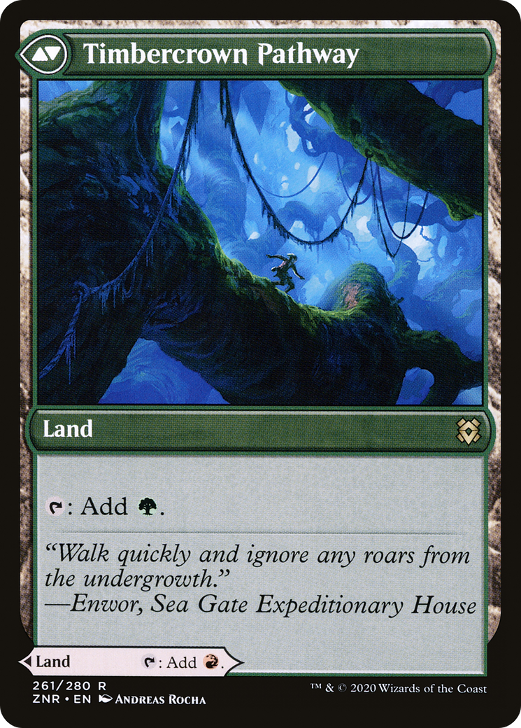 Cragcrown Pathway // Timbercrown Pathway (LIST-ZNR-261) [The List]