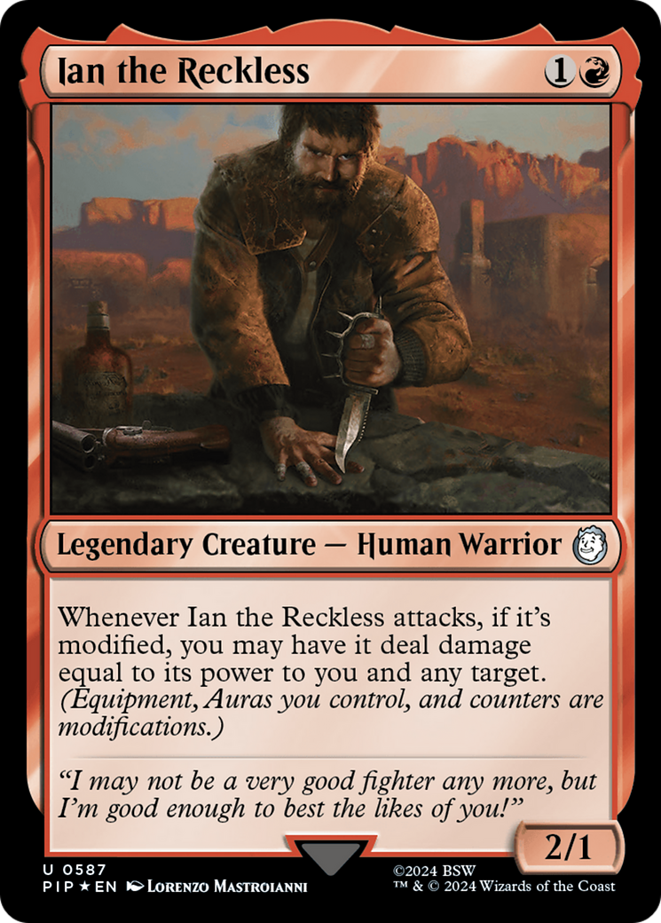 Ian the Reckless (PIP-587) [Fallout] Foil