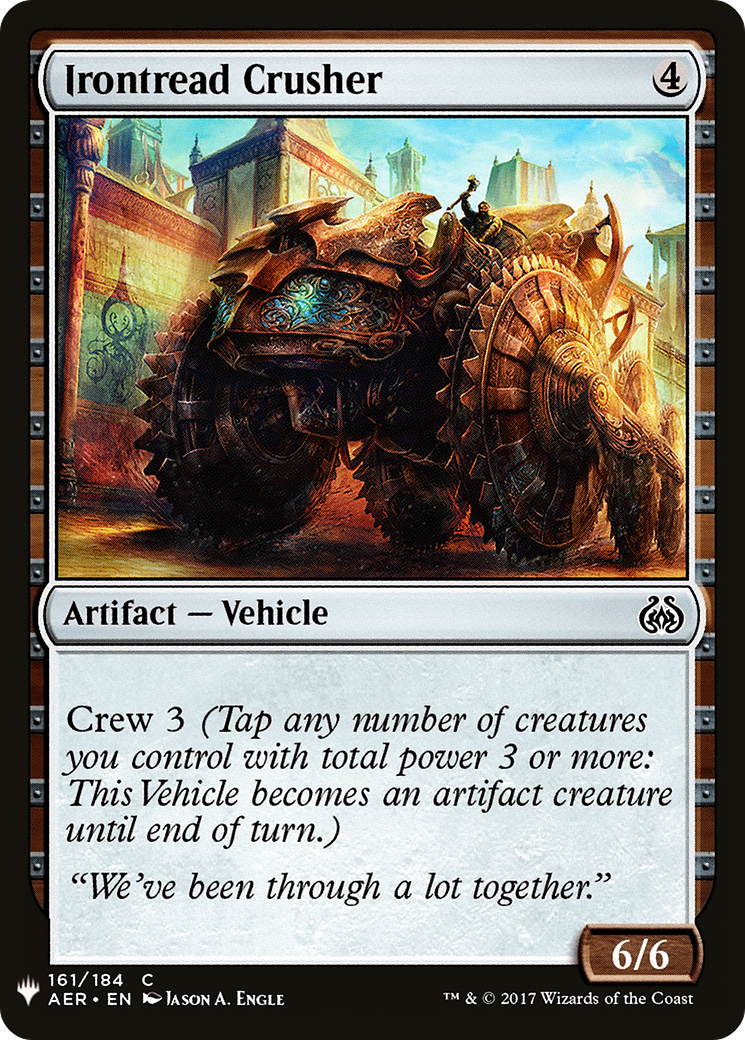 Irontread Crusher (LIST-AER-161) [The List]