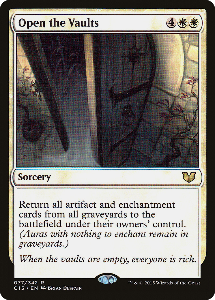Open the Vaults (C15-077) [Commander 2015]