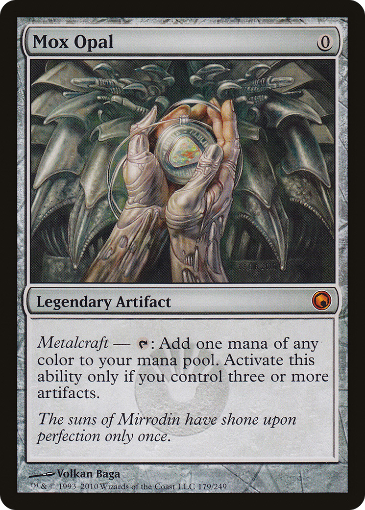 Mox Opal (SOM-179) [Scars of Mirrodin] Foil