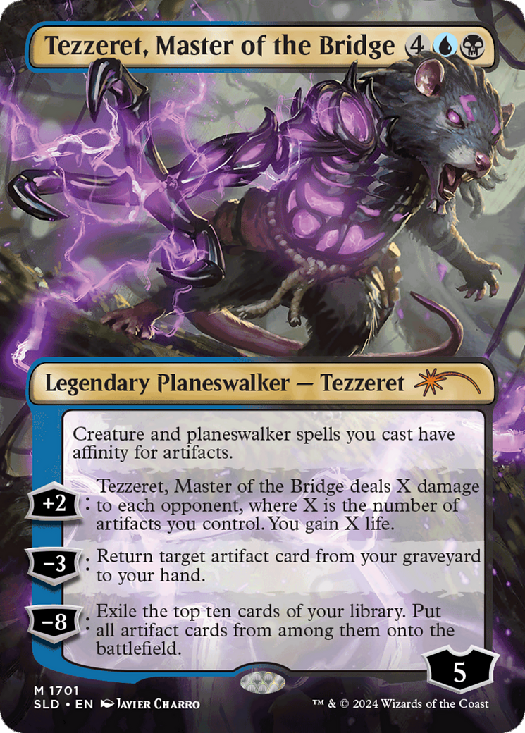 Tezzeret, Master of the Bridge (SLD-1701) [Secret Lair Drop] (Borderless)