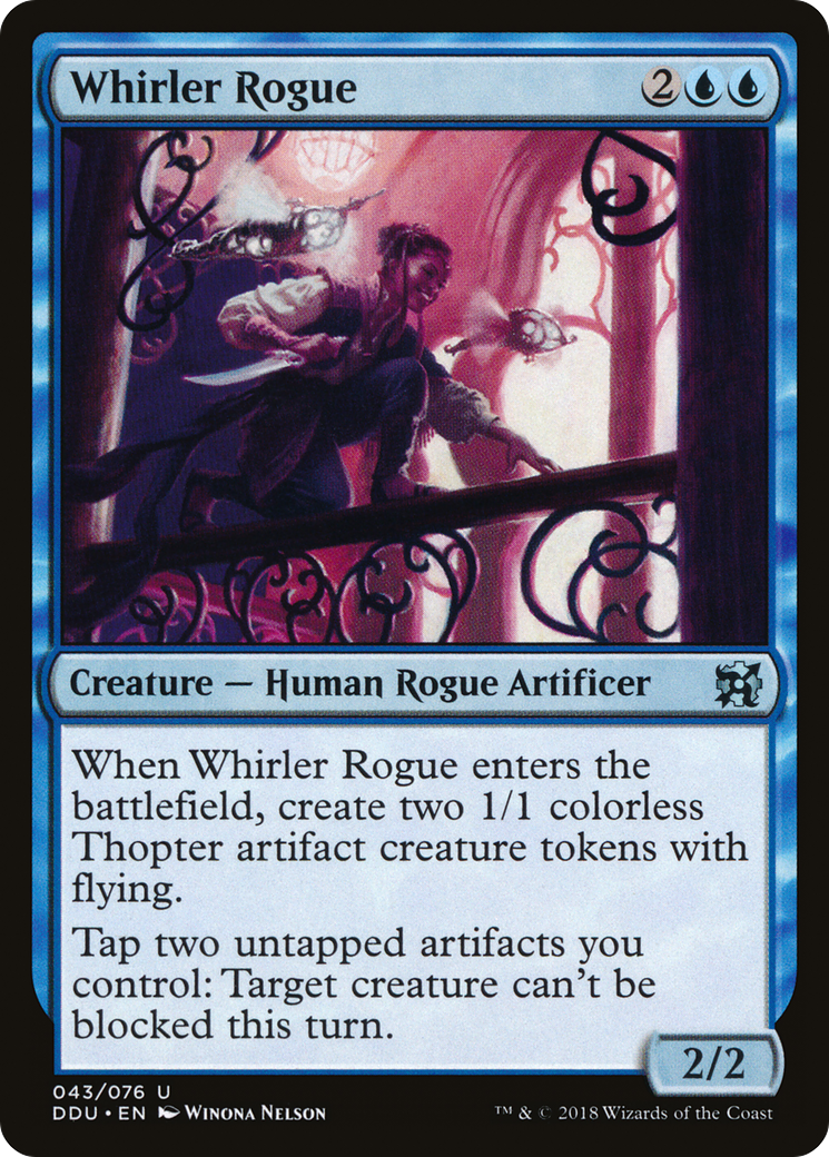 Whirler Rogue (DDU-043) [Duel Decks: Elves vs. Inventors]