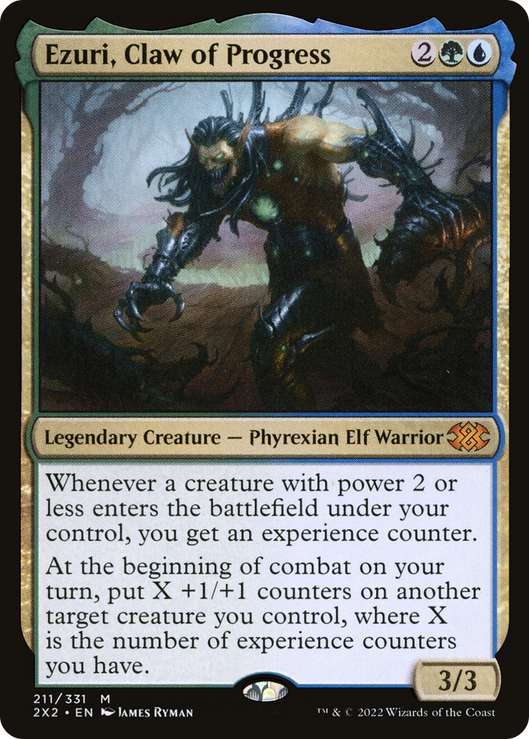 Ezuri, Claw of Progress (2X2-211) [Double Masters 2022]