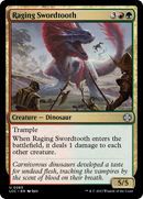 Raging Swordtooth (LCC-283) [The Lost Caverns of Ixalan Commander]