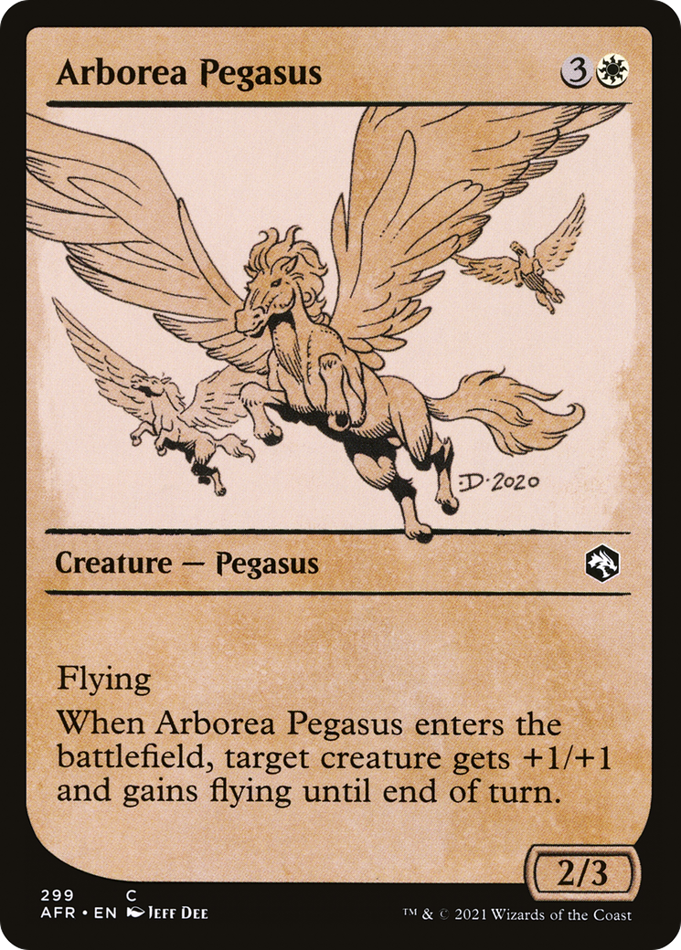 Arborea Pegasus (Showcase) (AFR-299) [Adventures in the Forgotten Realms]