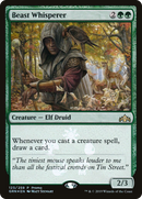 Beast Whisperer (MEDIA-123★) [Guilds of Ravnica Promos] Foil