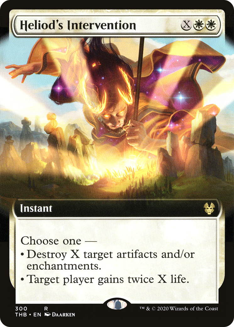 Heliod's Intervention (THB-300) [Theros Beyond Death]: (Extended Art)