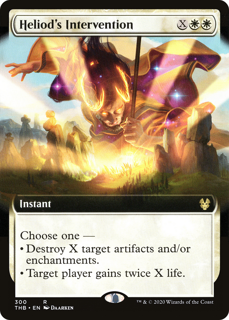 Heliod's Intervention (Extended Art) (THB-300) [Theros Beyond Death]