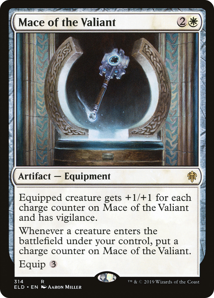 Mace of the Valiant (ELD-314) [Throne of Eldraine]