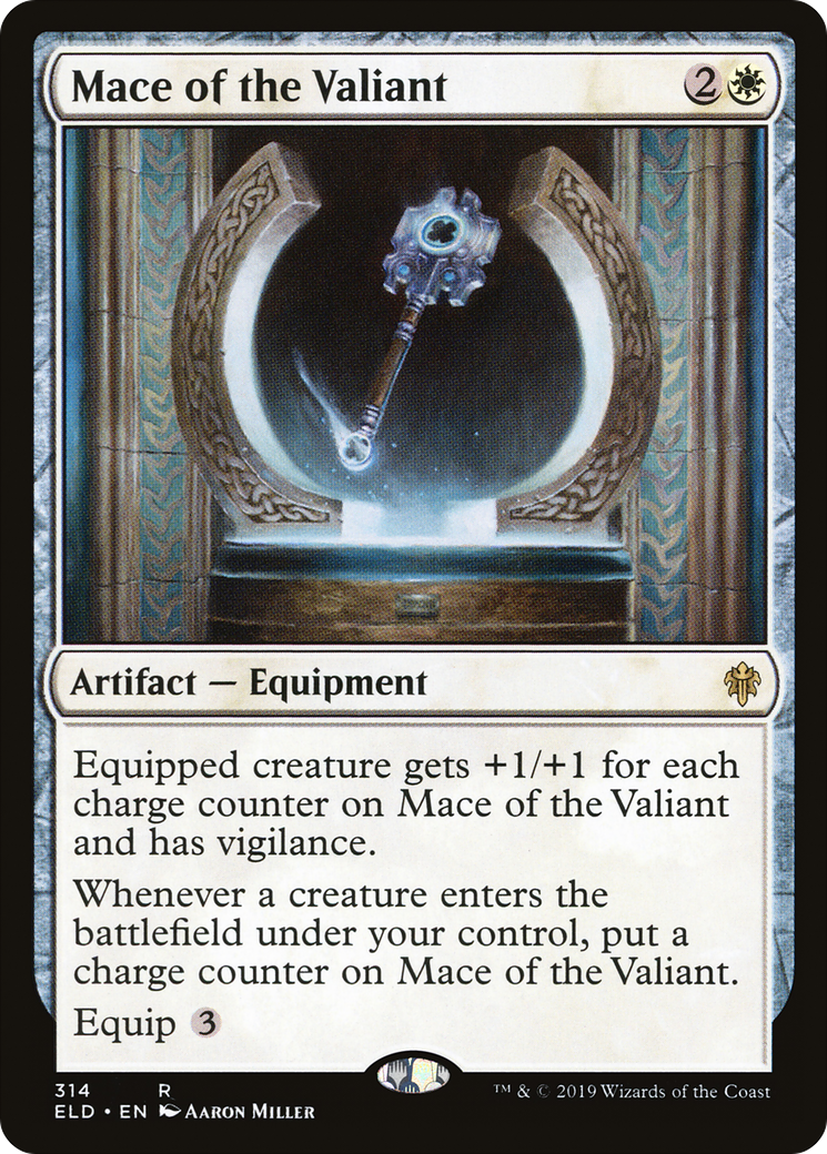 Mace of the Valiant (ELD-314) [Throne of Eldraine]