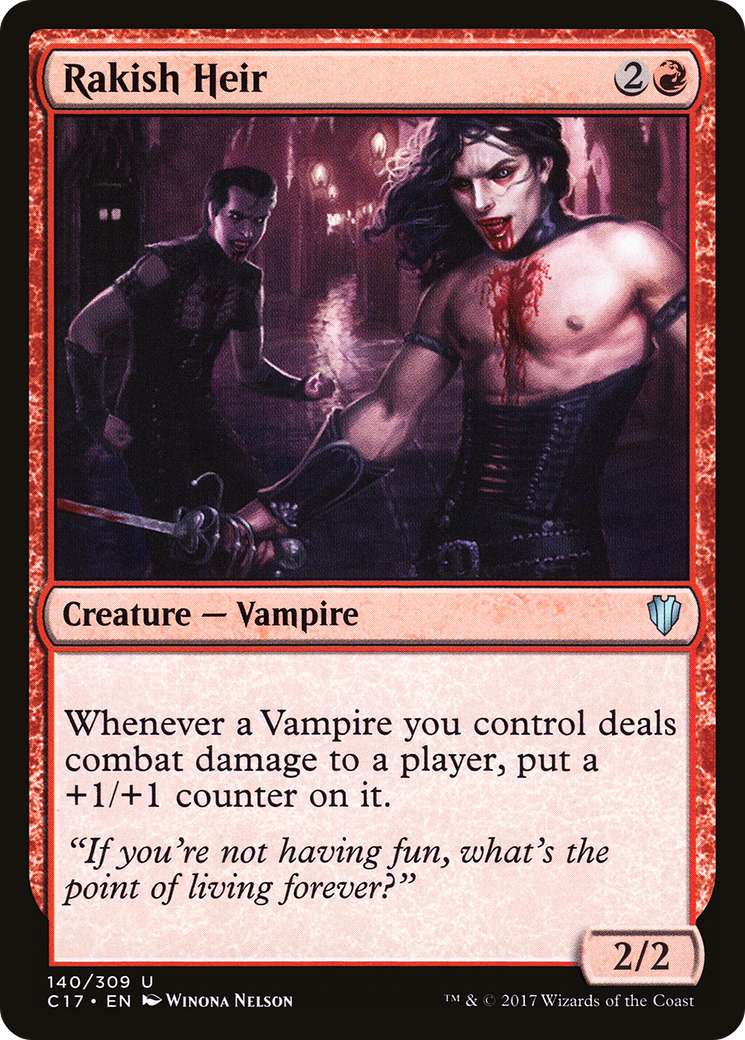 Rakish Heir (C17-140) [Commander 2017]