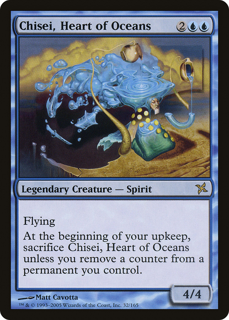Chisei, Heart of Oceans (BOK-032) [Betrayers of Kamigawa] Foil