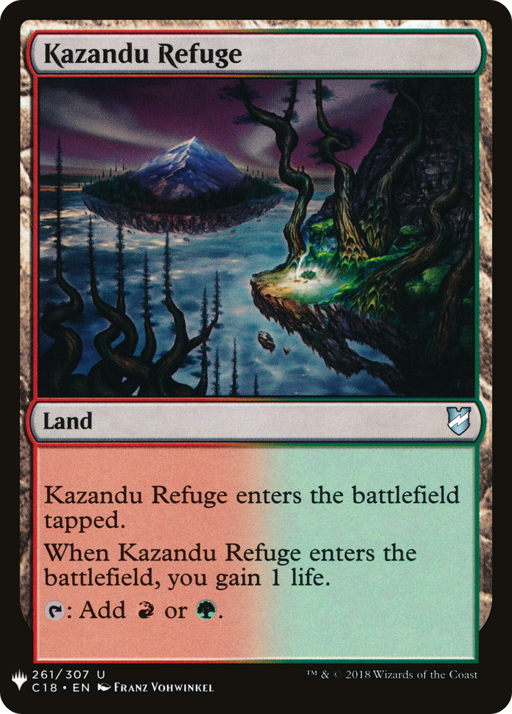 Kazandu Refuge (LIST-C18-261) [The List]