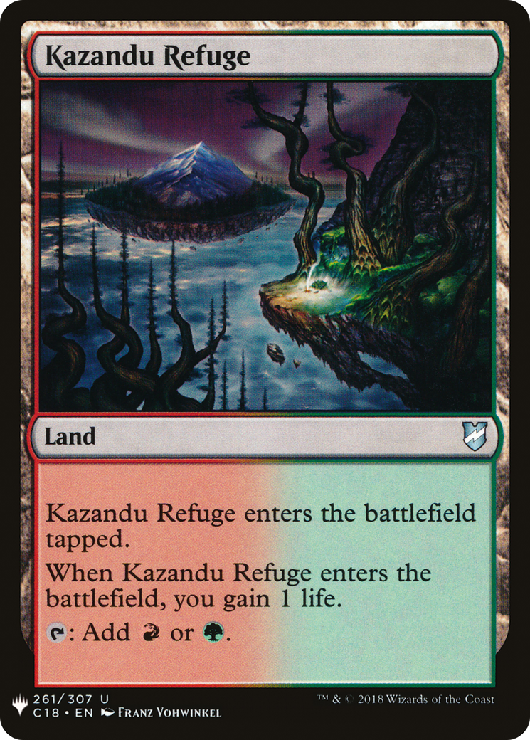 Kazandu Refuge (LIST-C18-261) [The List]