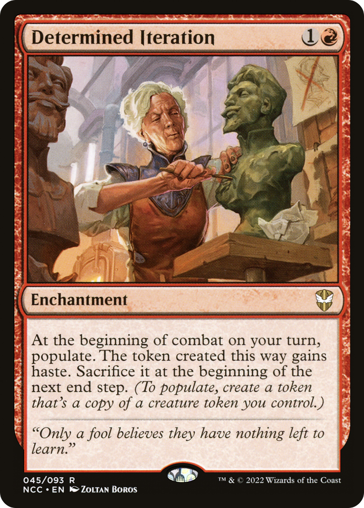 Determined Iteration (NCC-045) [New Capenna Commander]