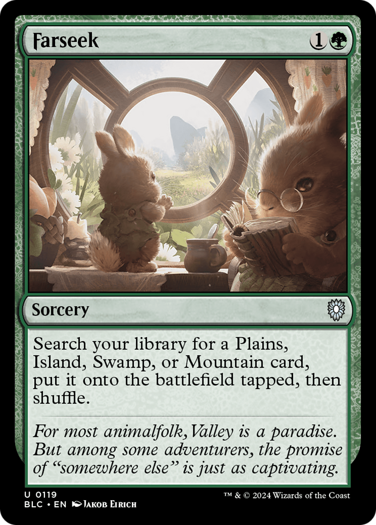 Farseek (BLC-119) [Bloomburrow Commander]