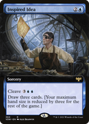 Inspired Idea (VOW-360) [Innistrad: Crimson Vow]: (Extended Art) Foil