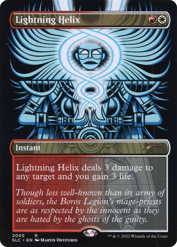 Lightning Helix (SLC-2005) [Secret Lair 30th Anniversary Countdown Kit] (Borderless)