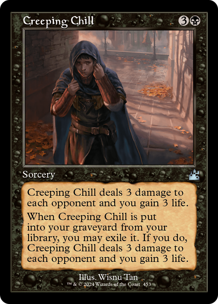 Creeping Chill (RVR-453) [Ravnica Remastered] Foil