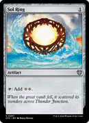 Sol Ring (OTC-267) [Outlaws of Thunder Junction Commander]