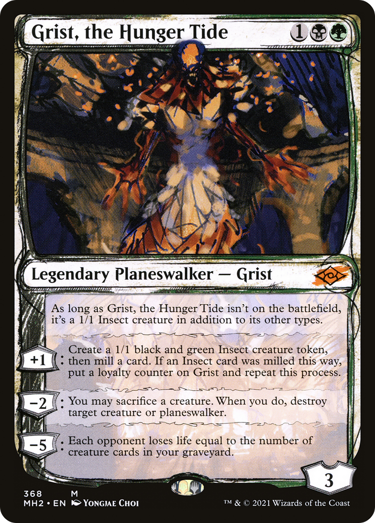 Grist, the Hunger Tide (Showcase) (MH2-368) [Modern Horizons 2]