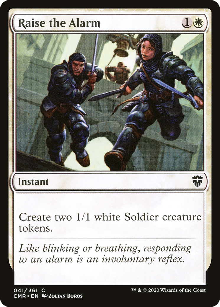 Raise the Alarm (CMR-041) [Commander Legends]