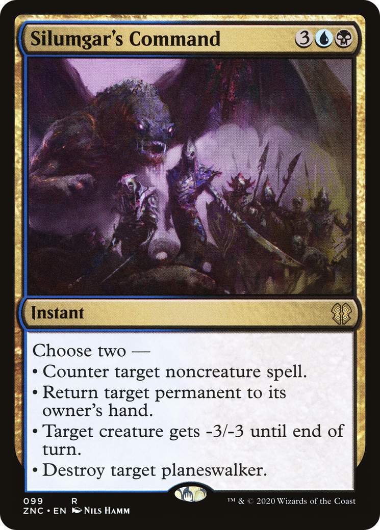 Silumgar's Command (ZNC-099) [Zendikar Rising Commander]