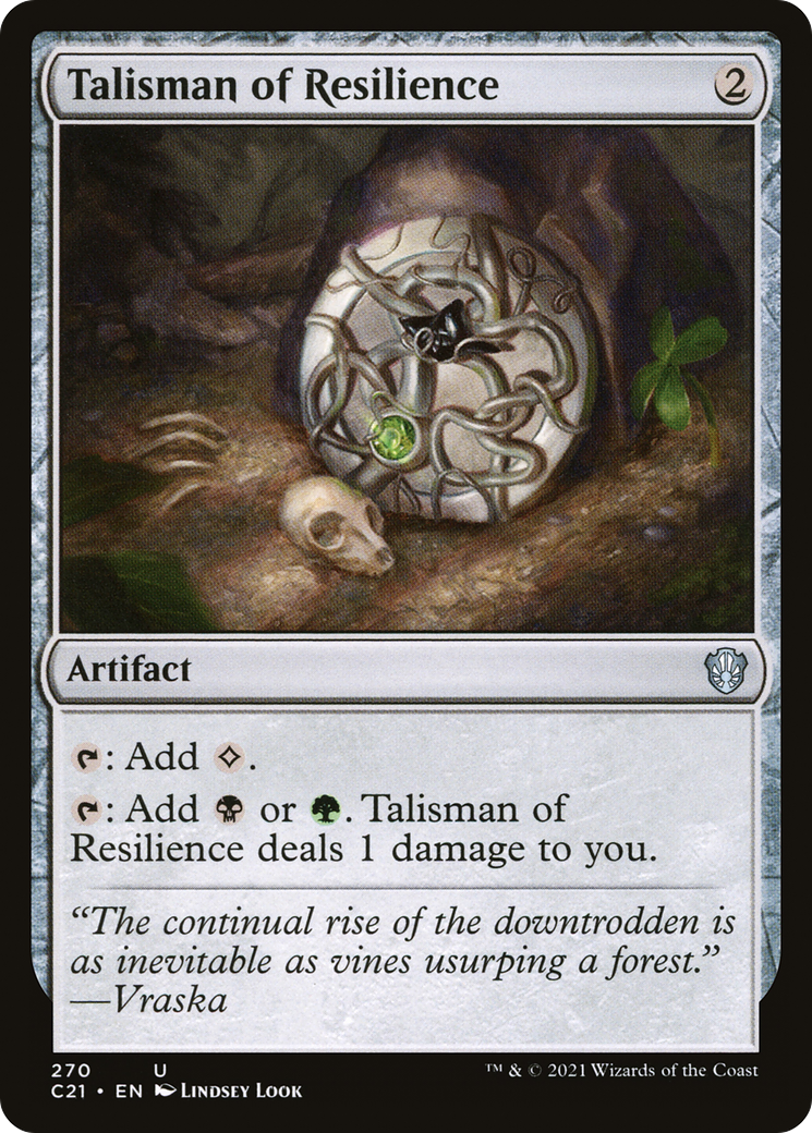 Talisman of Resilience (C21-270) [Commander 2021]