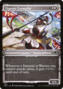 Eiganjo Exemplar (Showcase) (NEO-309) [Kamigawa: Neon Dynasty] Foil