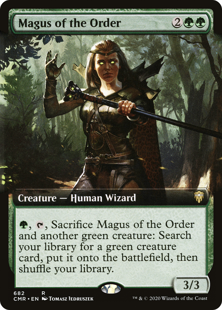 Magus of the Order (Extended Art) (CMR-682) [Commander Legends]