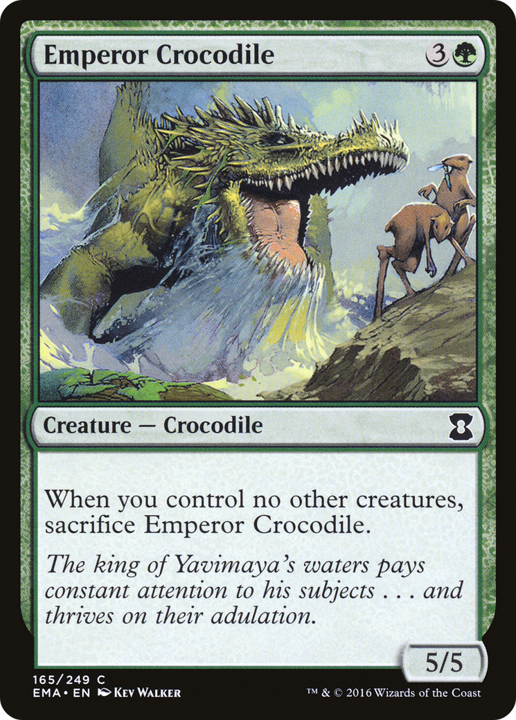 Emperor Crocodile (EMA-165) [Eternal Masters]