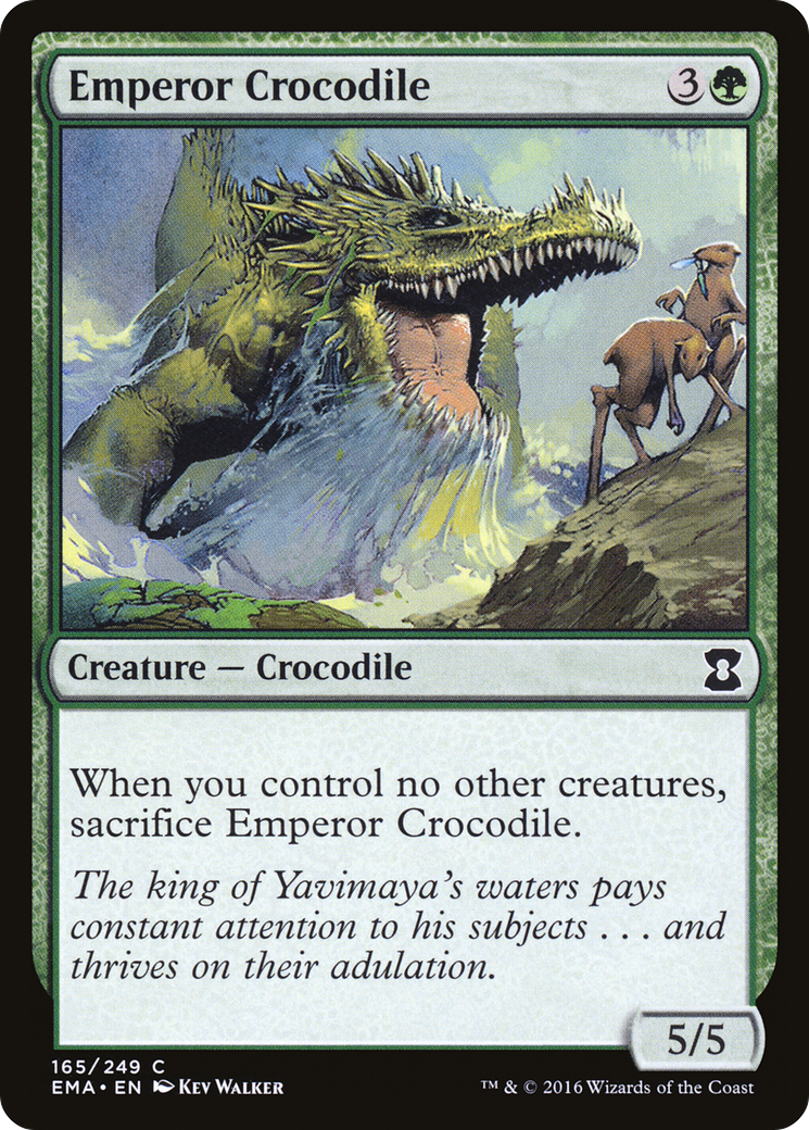 Emperor Crocodile (EMA-165) [Eternal Masters]