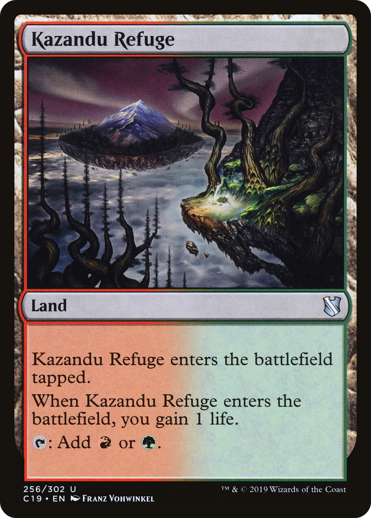 Kazandu Refuge (C19-256) [Commander 2019]