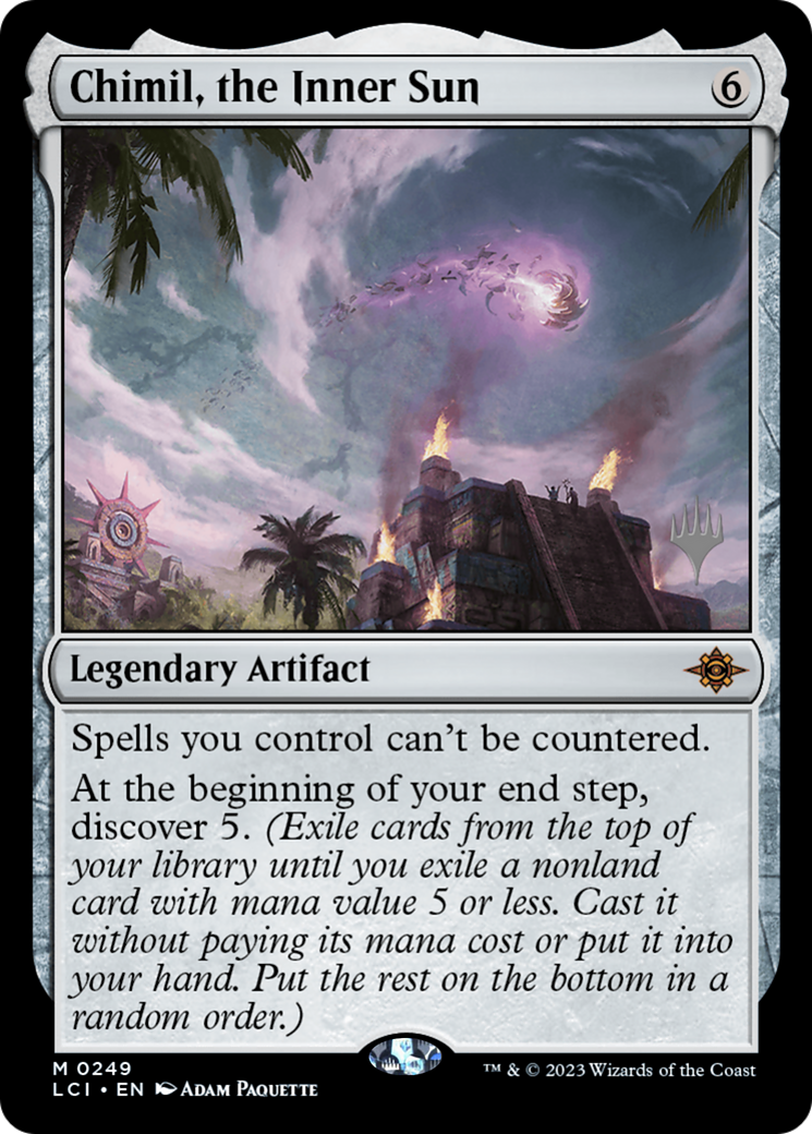 Chimil, the Inner Sun (PPLCI-249) [Promo Pack: The Lost Caverns of Ixalan Promos] Foil