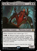 Geth, Thane of Contracts (PPONE-95P) [Phyrexia: All Will Be One Promos] Foil