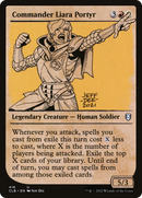 Commander Liara Portyr (Showcase) (CLB-418) [Commander Legends: Battle for Baldur's Gate]